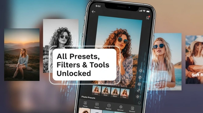 All Presets, Filters & Tools Unlocked