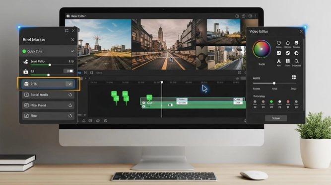 Reel Marker and Video Editor